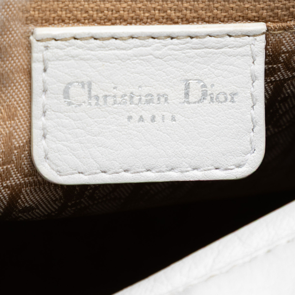 Pre-Loved Dior Medium Calfskin Lady Dior - Picture 5 of 6